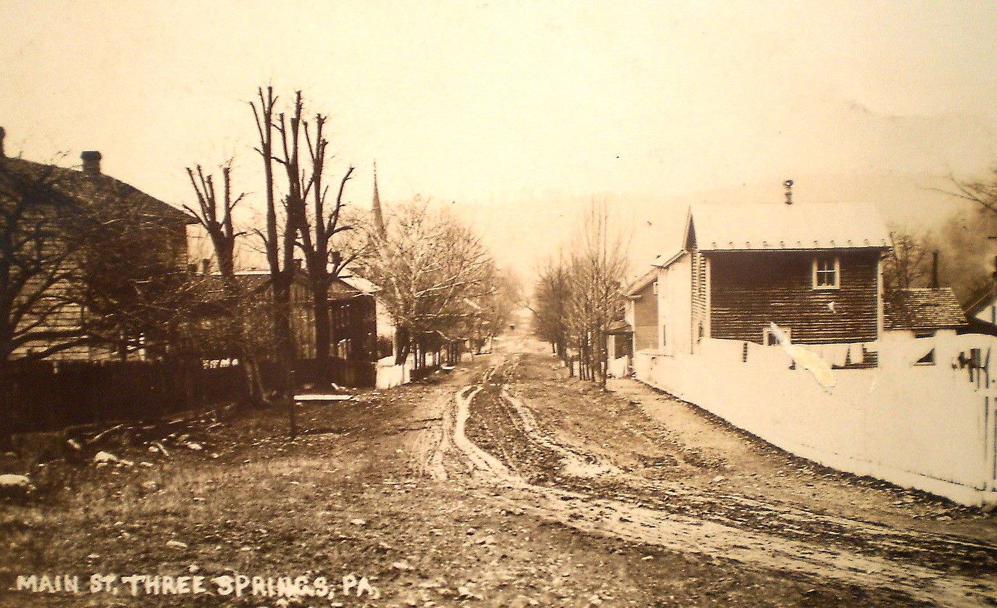 Main Street Three Springs 1907